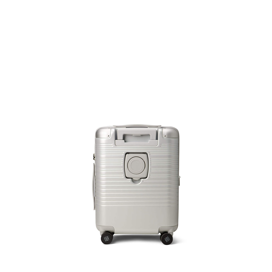 The Berlin – Silver Expandable Carry-On Suitcase