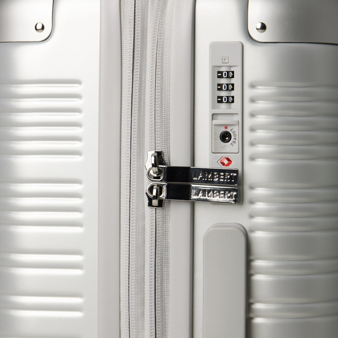 The Berlin – Silver Expandable Carry-On Suitcase