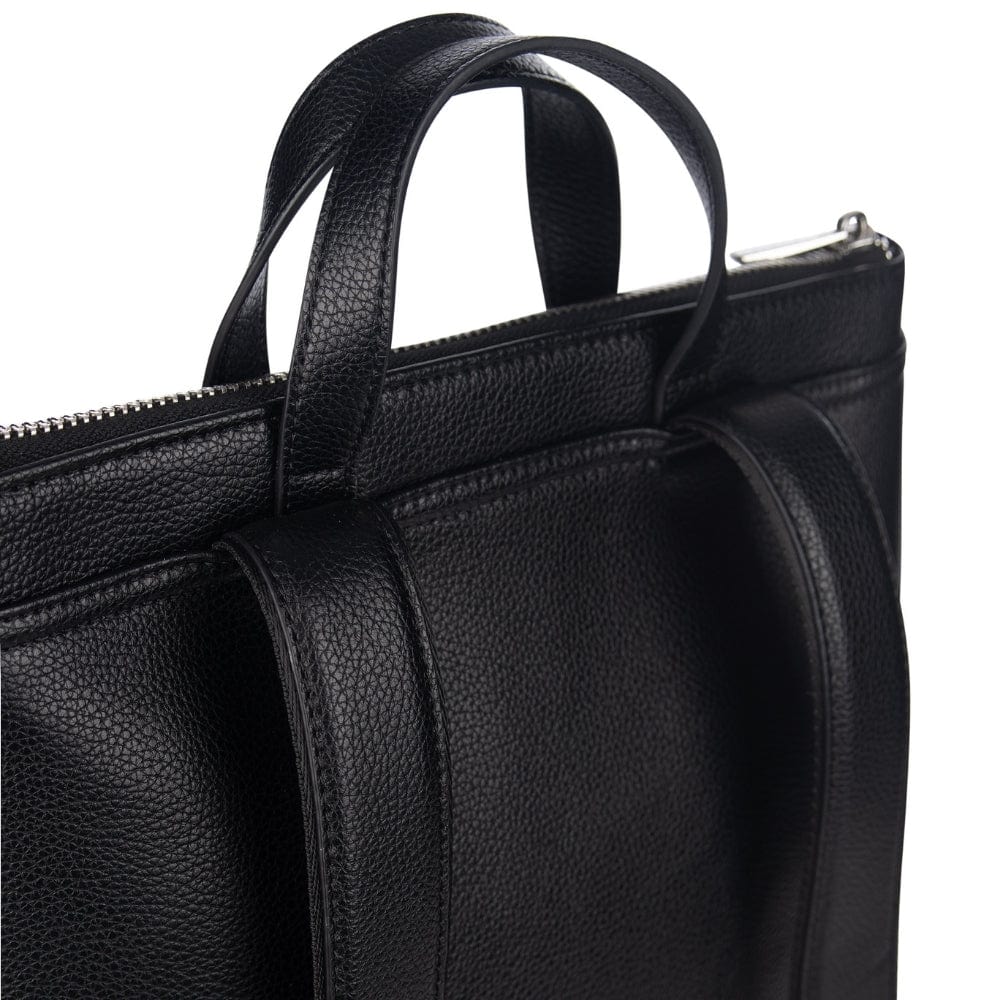 Le Billie - Sac à dos en cuir vegan noir