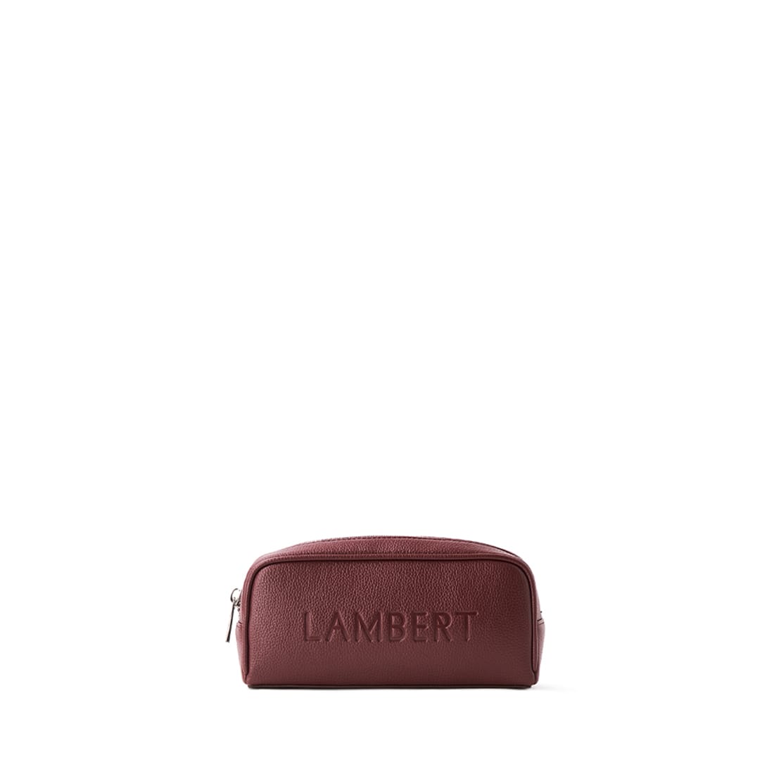 The Brooke - Cassis Vegan Leather Pencil Case