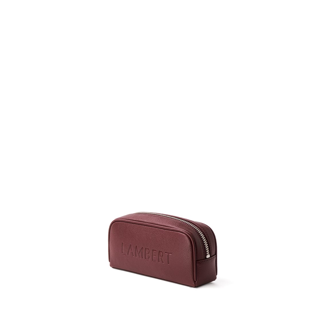 The Brooke - Cassis Vegan Leather Pencil Case