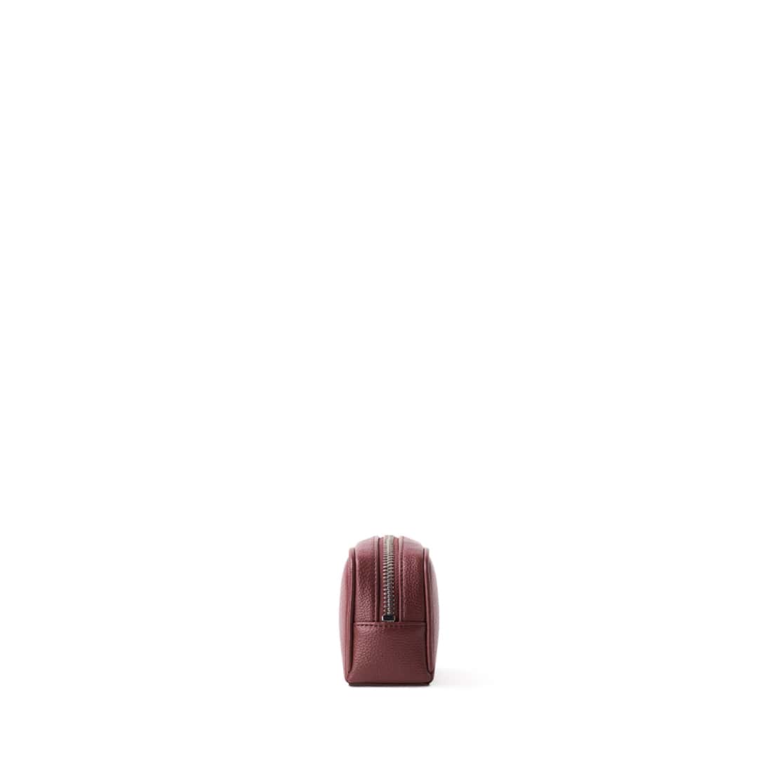 The Brooke - Cassis Vegan Leather Pencil Case