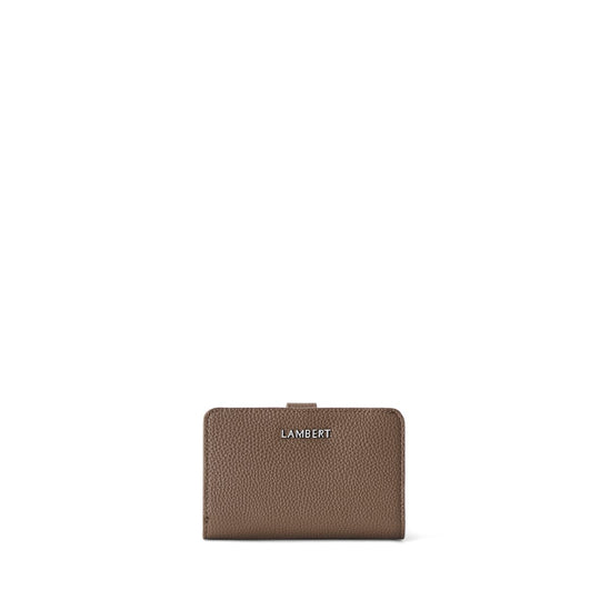 The Carly - Taupe Vegan Leather Wallet