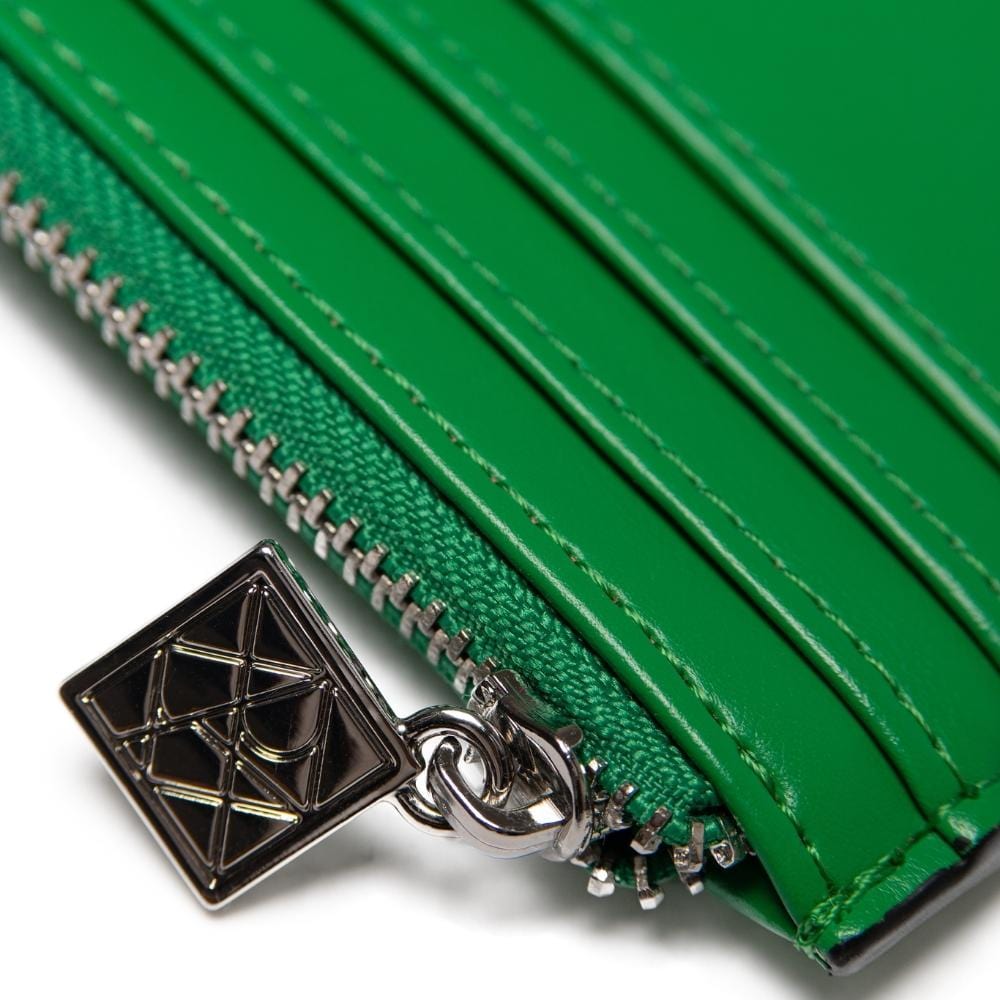 The Cassie - Grass Vegan Leather Card Holder
