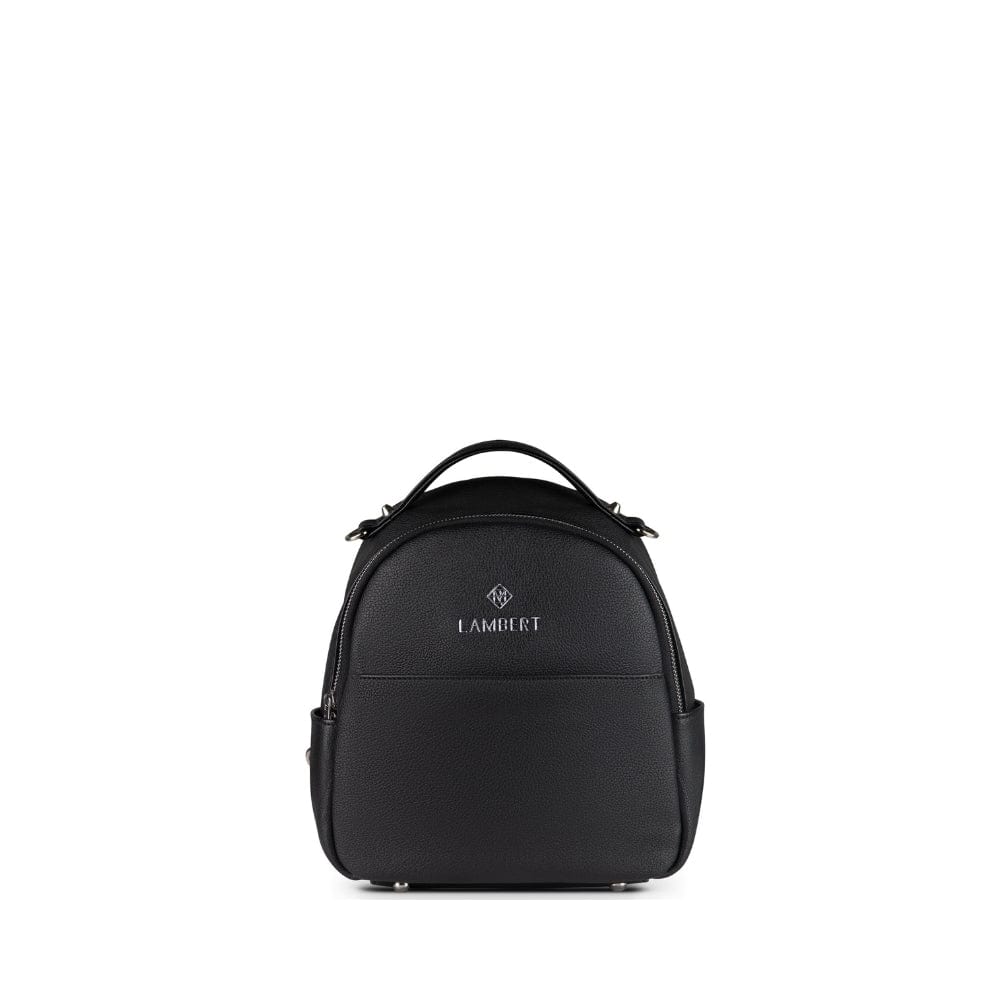 The Charlie - 3-in-1 black vegan leather handbag