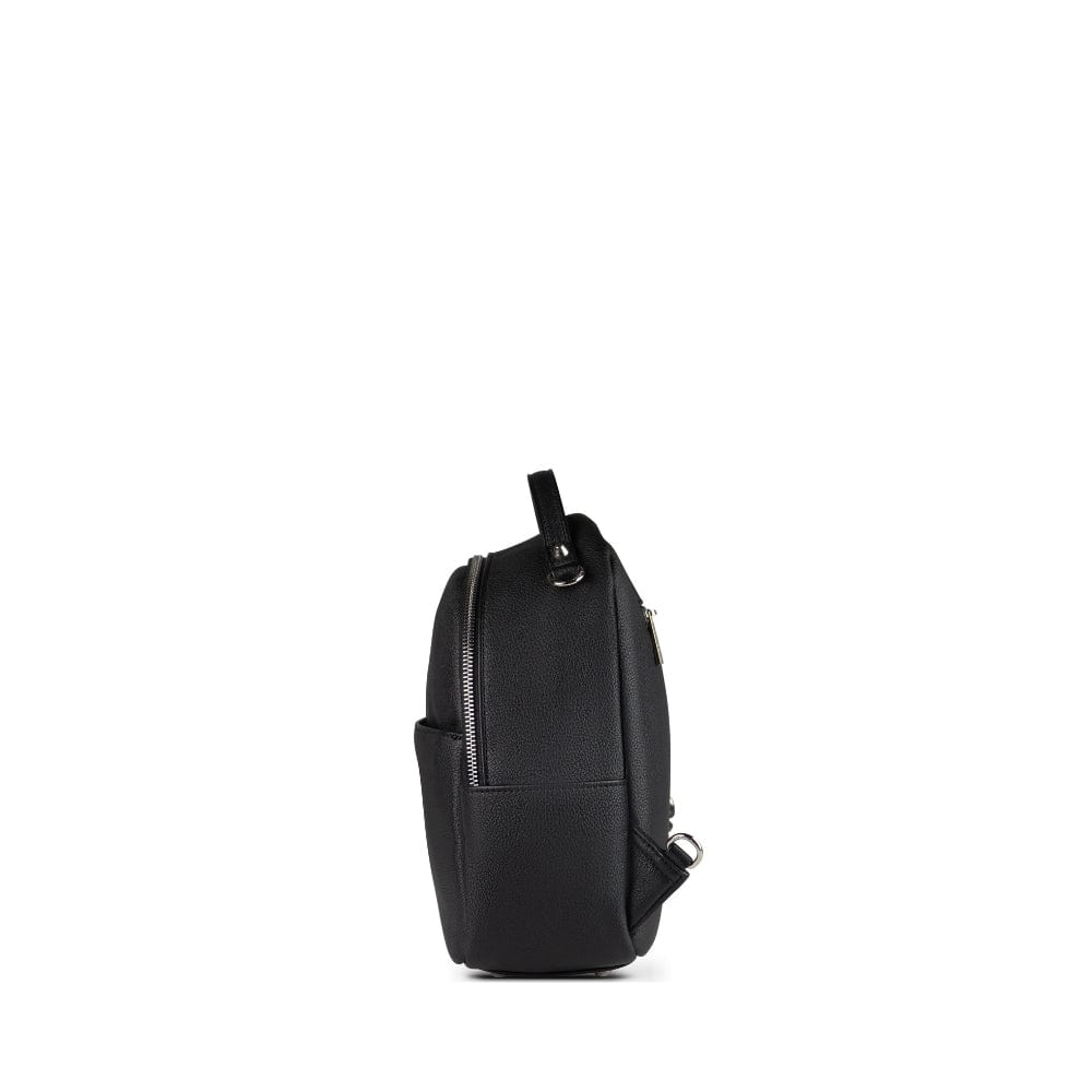 The Charlie - 3-in-1 black vegan leather handbag