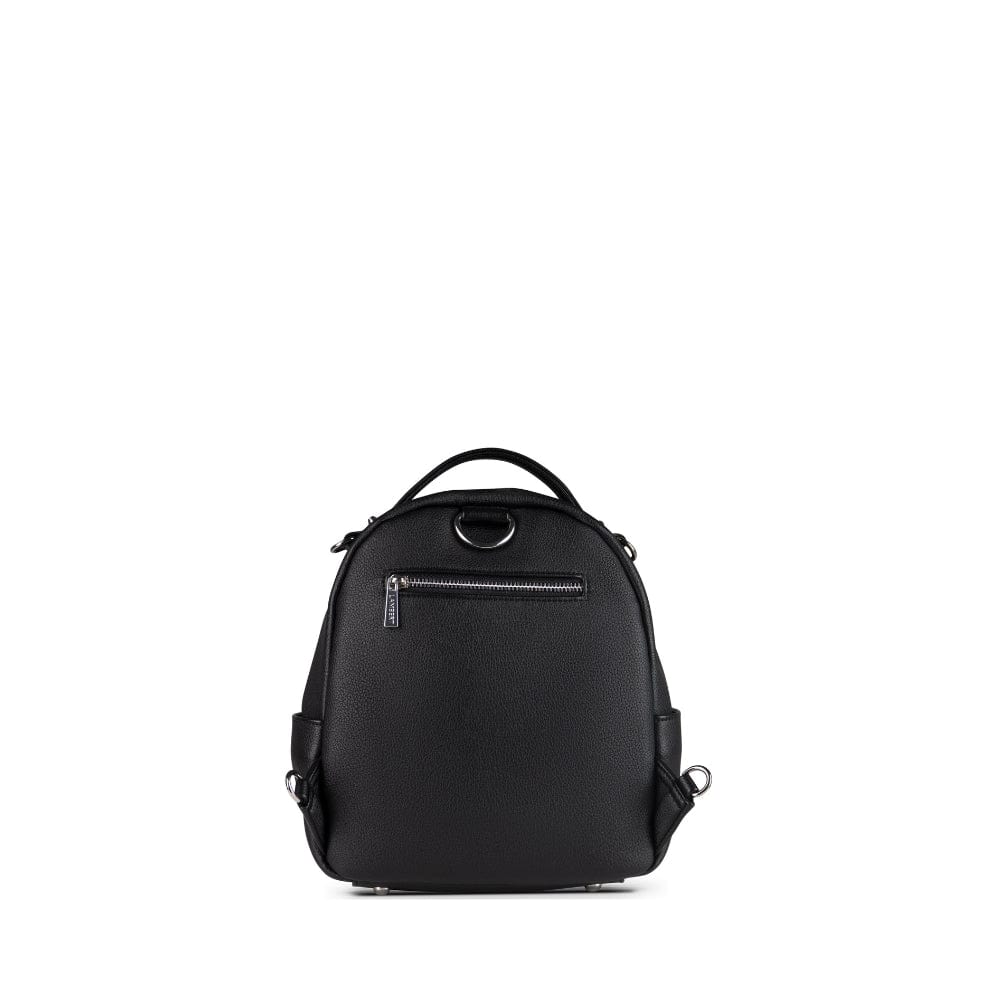 The Charlie - 3-in-1 black vegan leather handbag