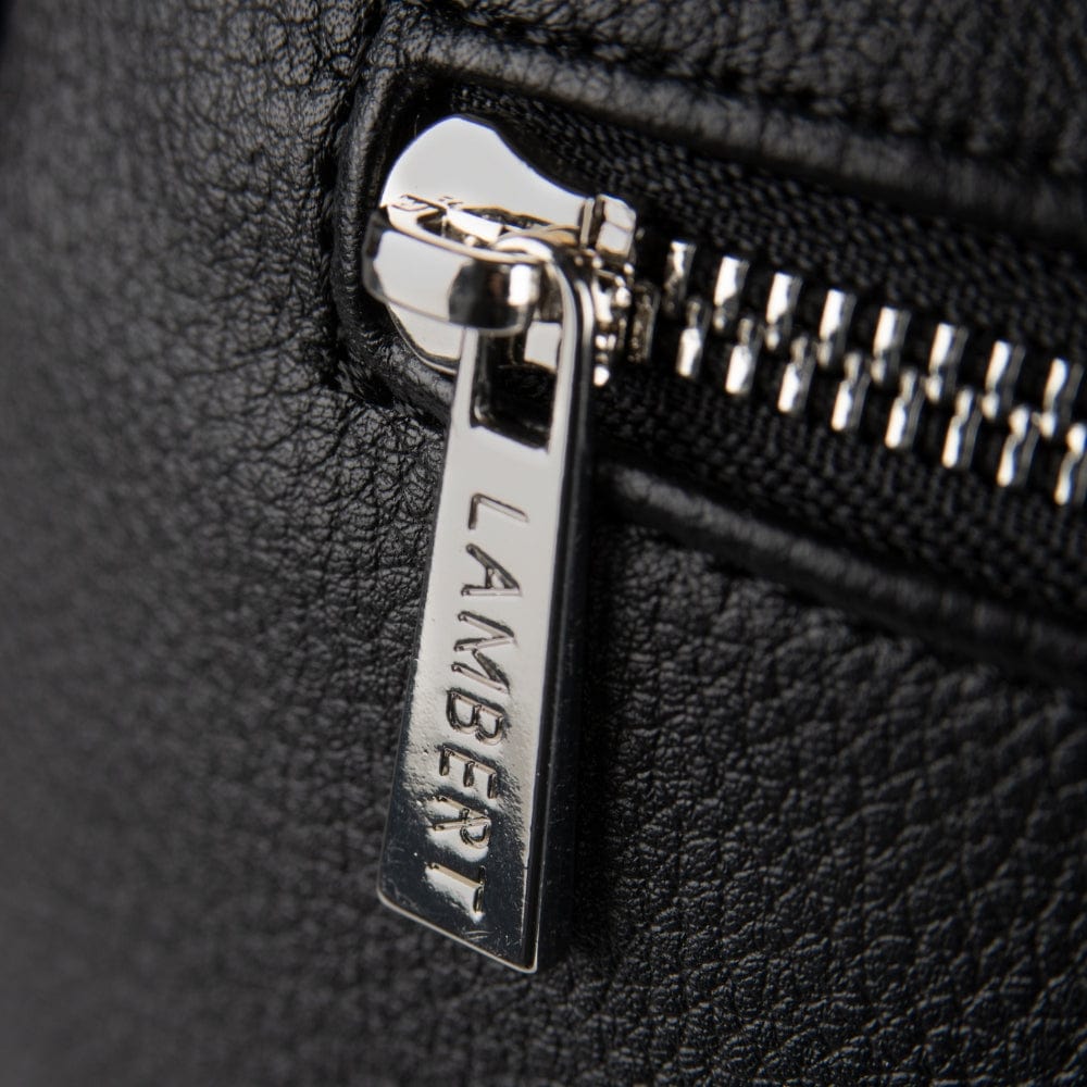 The Charlie - 3-in-1 black vegan leather handbag