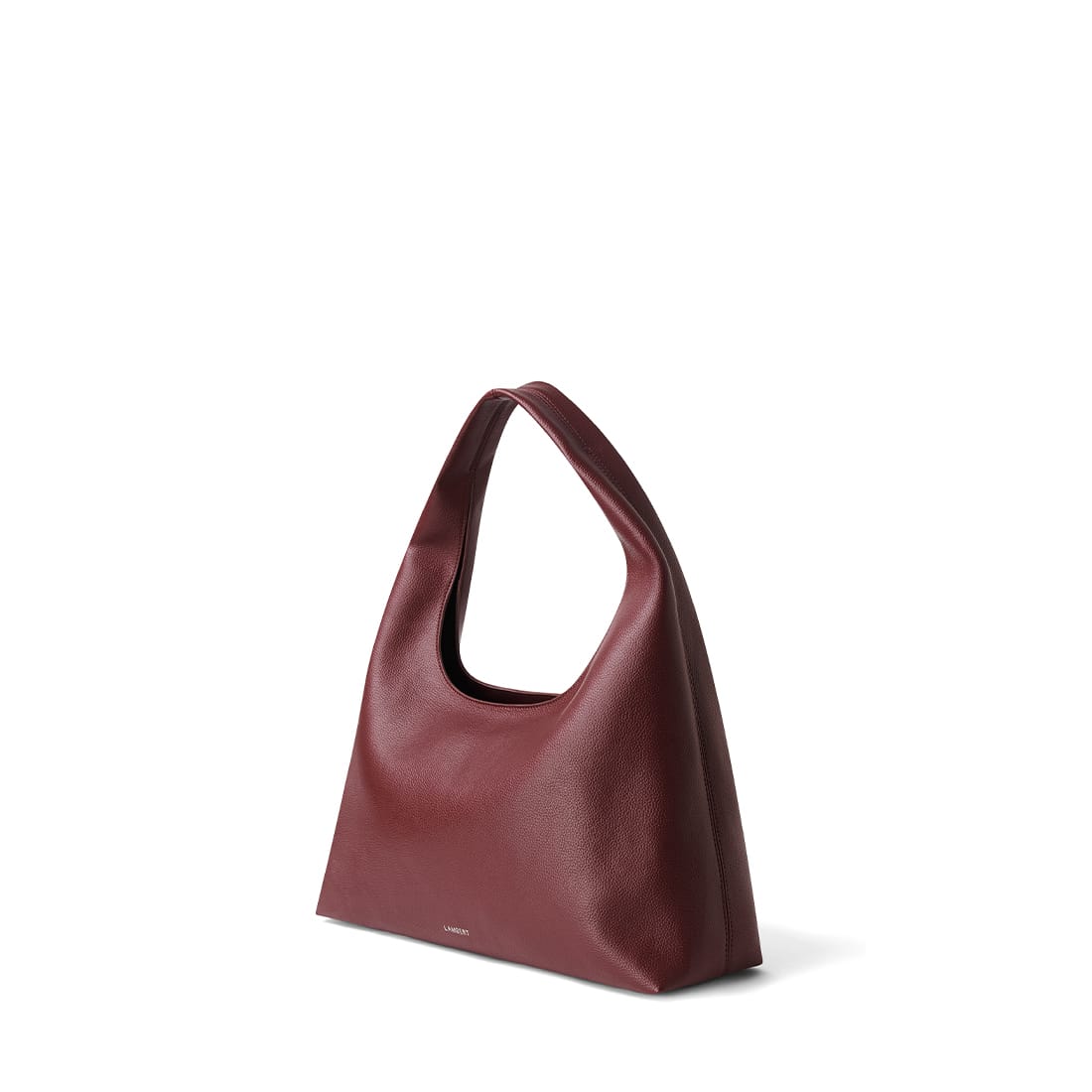 The Chelsea - Cassis Vegan Leather Hobo Tote Bag