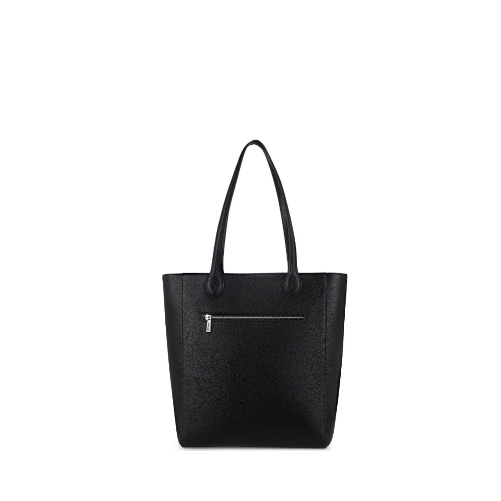 Le Claire - Sac fourre-tout en cuir vegan noir recyclé
