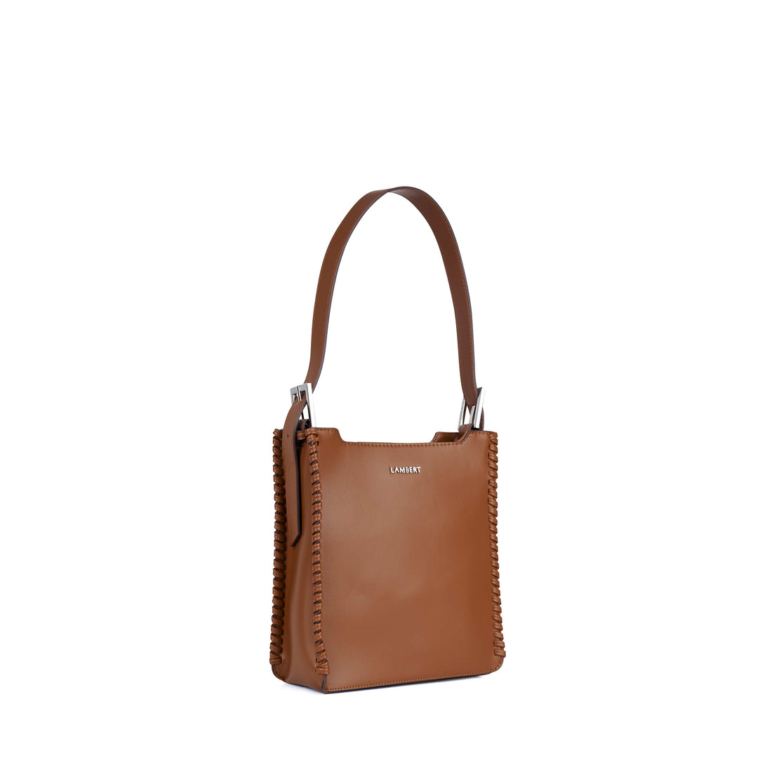 Le Claudia - Sac à main 2-en-1 en cuir vegan affogato