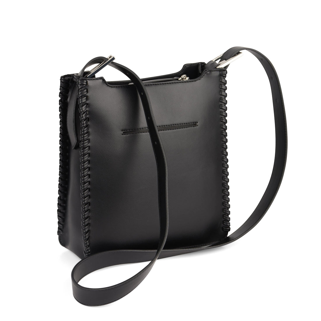 The Claudia - 2-in-1 Vegan Leather Handbag in Black