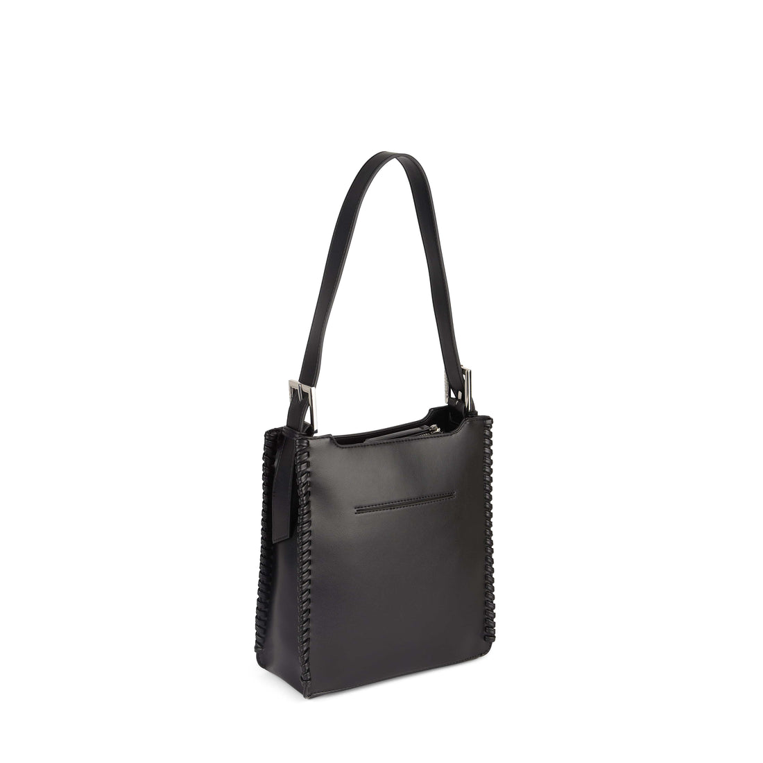 The Claudia - 2-in-1 Vegan Leather Handbag in Black