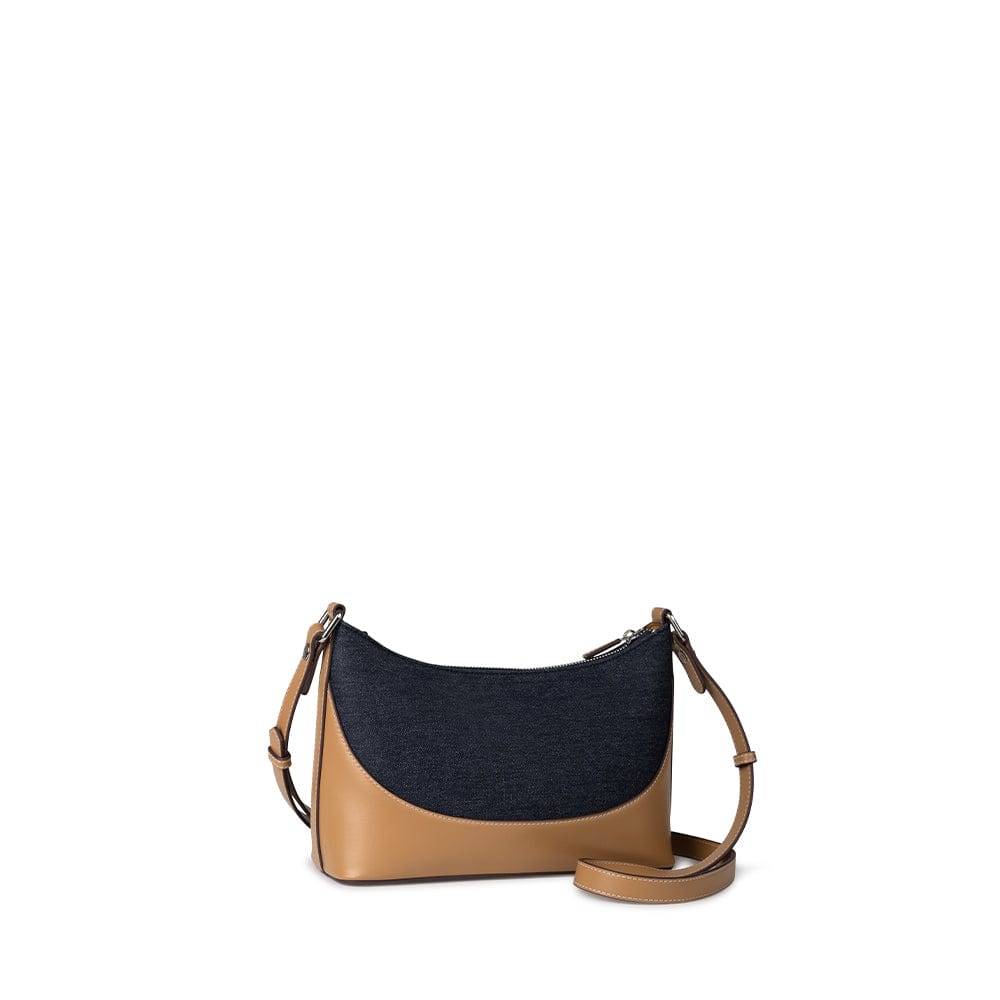 Le Clover - Sac à main 2-en-1 en dark denim