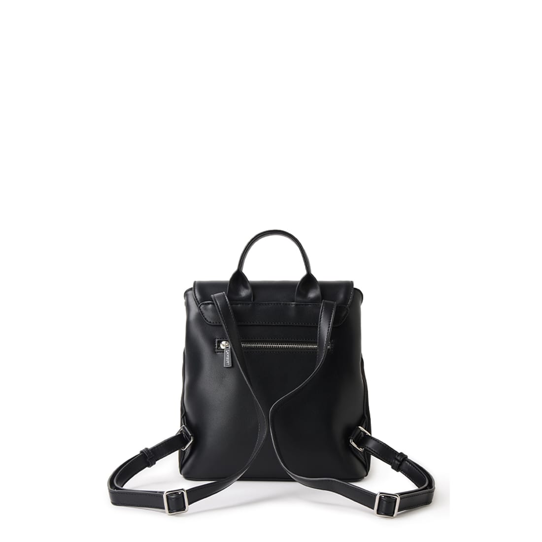 Le Cynthia – Sac à dos en suède vegan noir