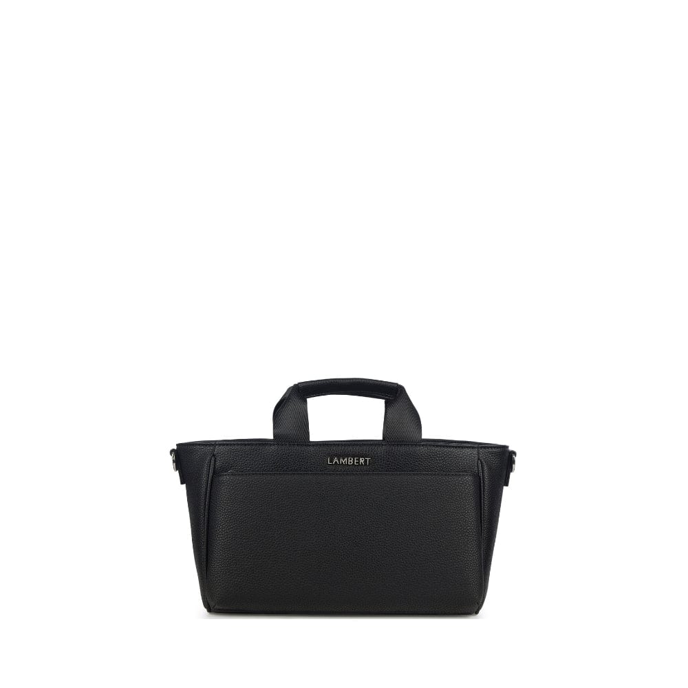 Le Daisy - Console de poussette en cuir vegan noir