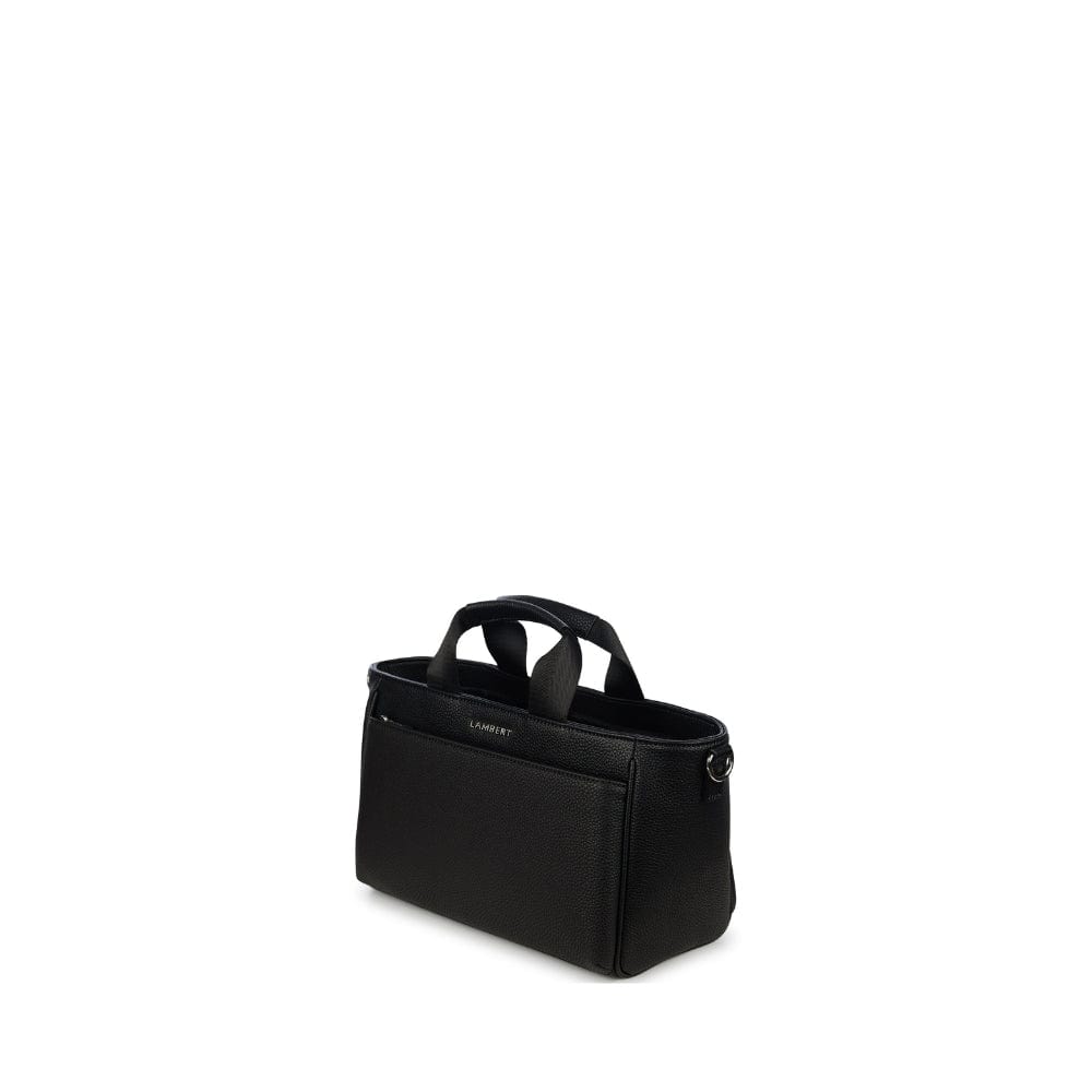 Le Daisy - Console de poussette en cuir vegan noir