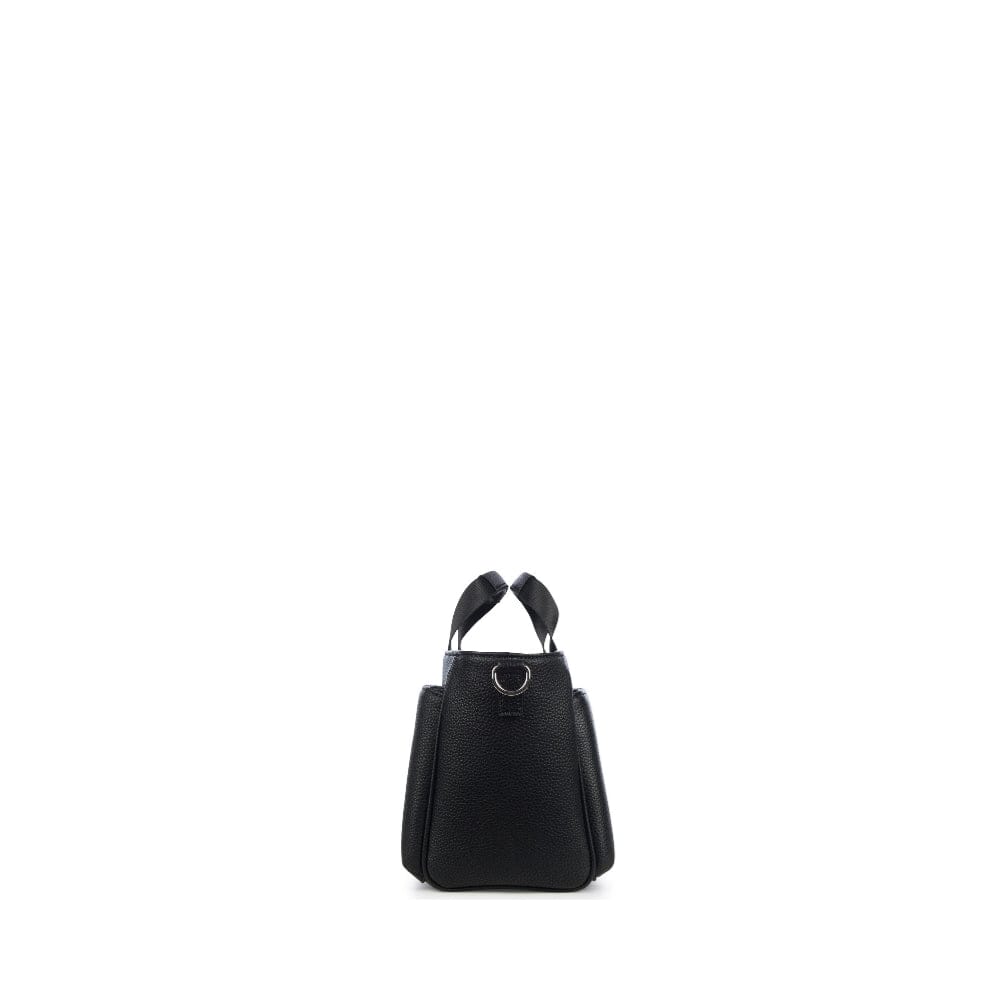 Le Daisy - Console de poussette en cuir vegan noir