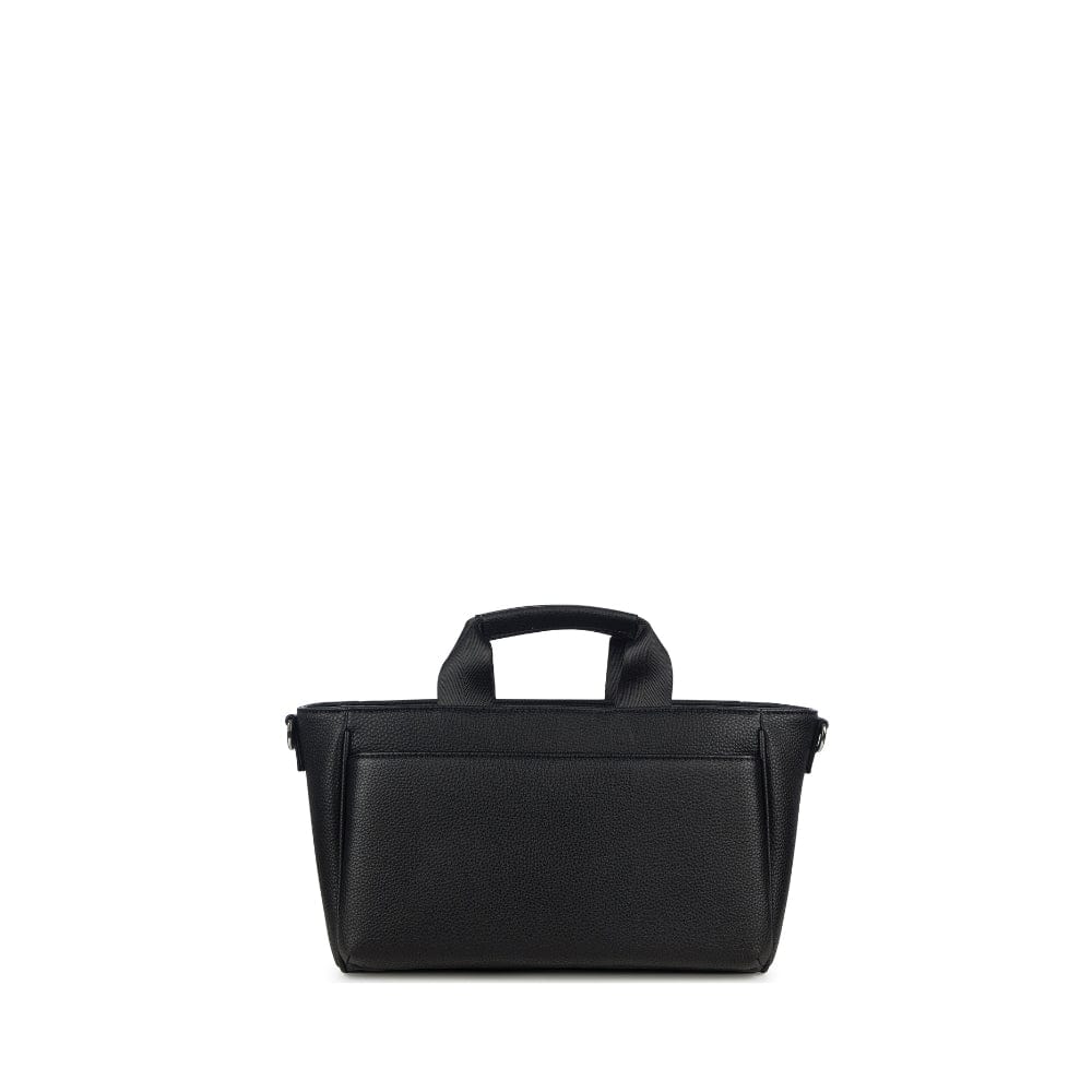 Le Daisy - Console de poussette en cuir vegan noir