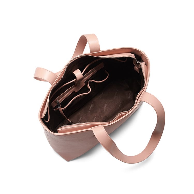 The Danyka - Chiffon Vegan Leather Tote Bag – Lambert