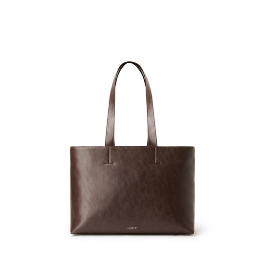 The Danyka – Espresso Vegan Leather Tote Bag