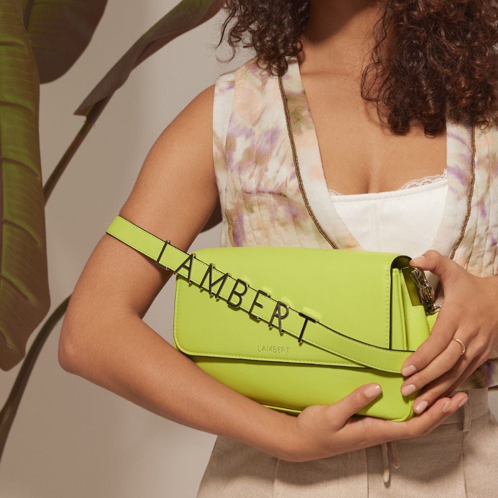 The Sam - 2-in-1 Limoncello Vegan Leather Handbag
