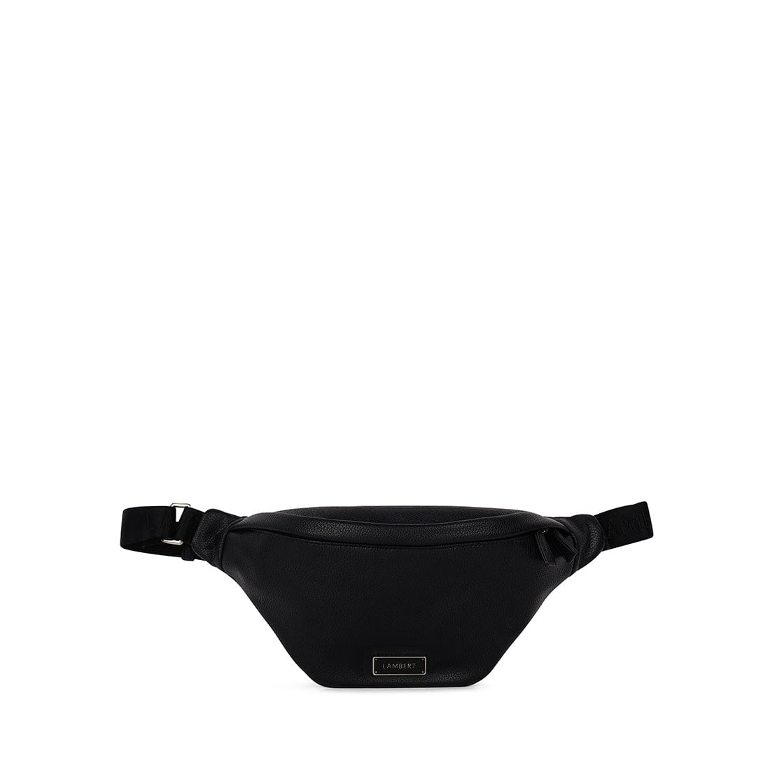 The Dublin - Black Vegan Leather Belt Bag