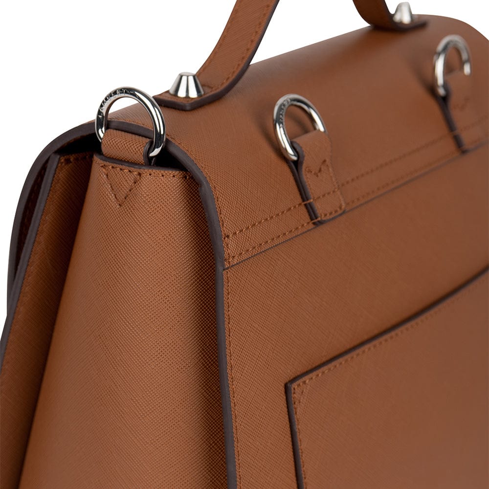 The Elie - 3-in-1 Black Vegan Leather Handbag