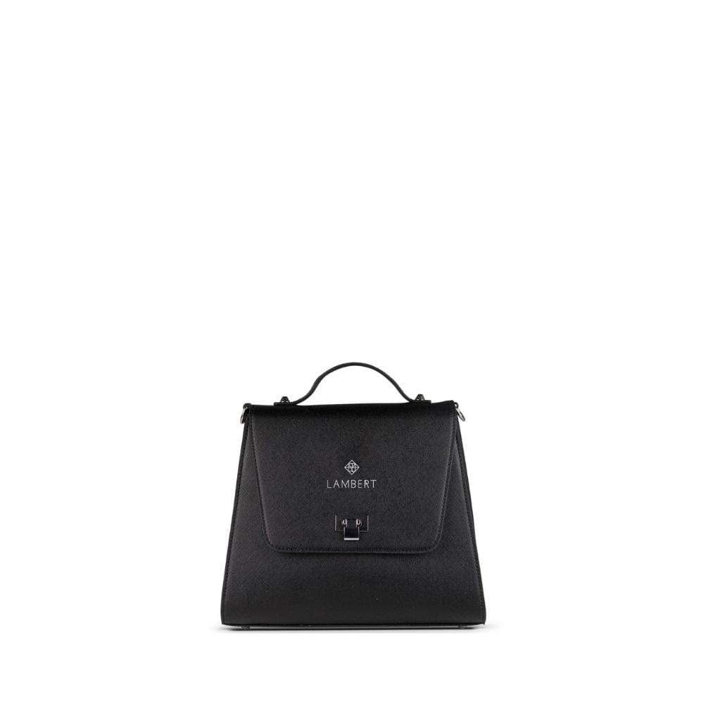 Le Elie - Sac à main 3-en-1 en cuir vegan noir