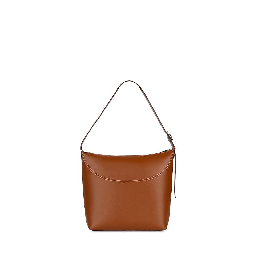 Le Elody - Sac fourre-tout en cuir vegan affogato