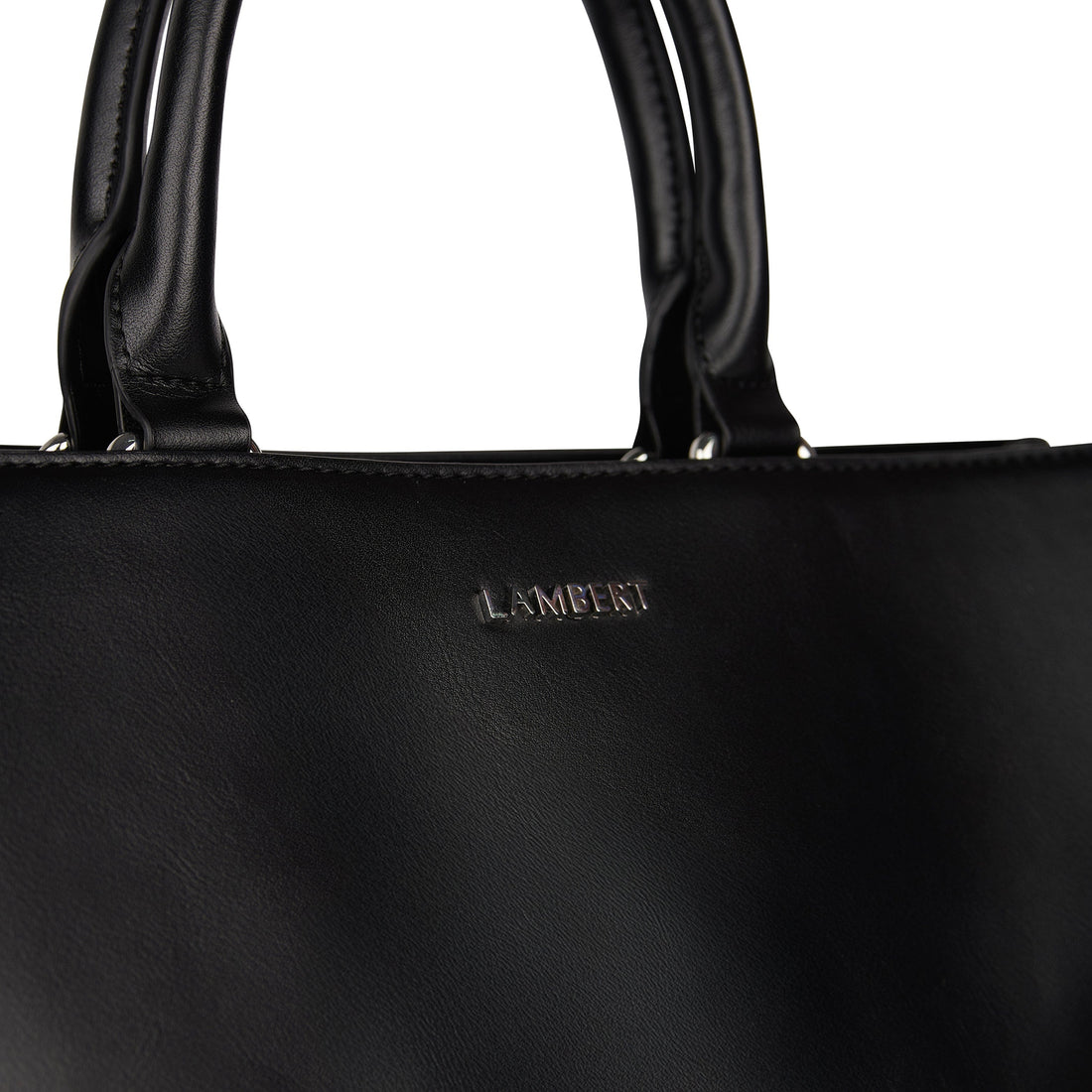 Le Eloise - Sac fourre-tout 2-en-1 en cuir vegan noir