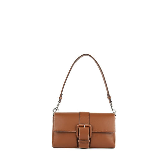 Le Elsie - Sac à main 2-en-1 en cuir vegan affogato