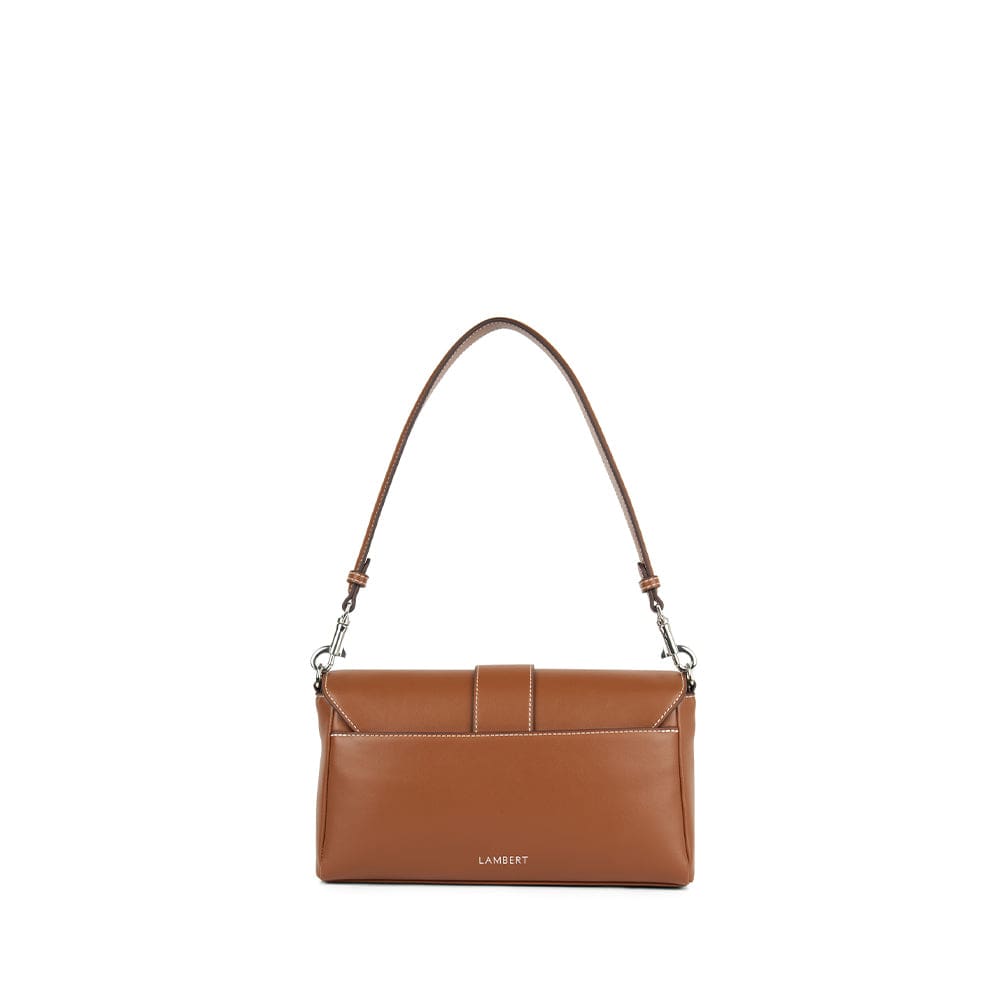 Le Elsie - Sac à main 2-en-1 en cuir vegan affogato