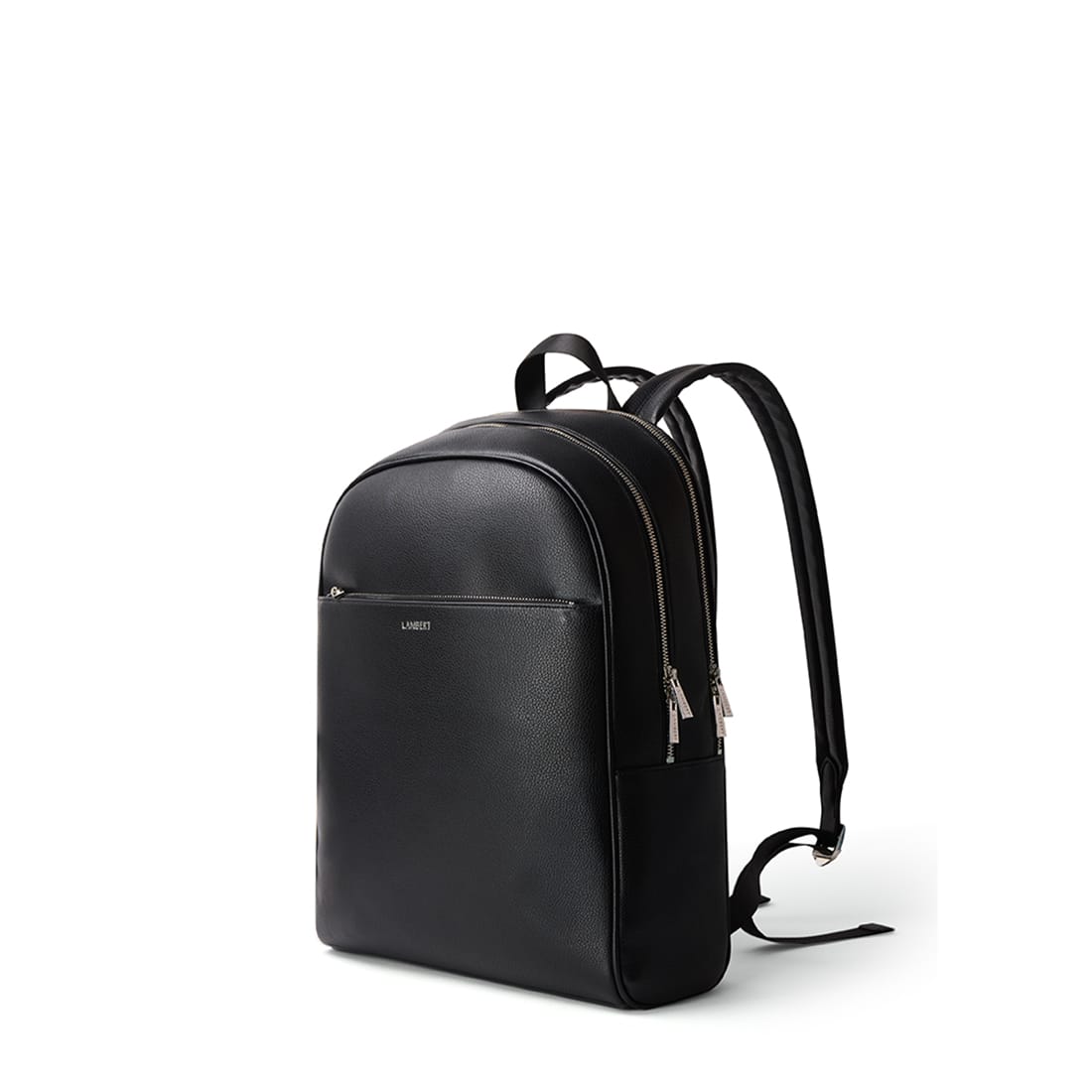 The Emerson - Black Vegan Leather Backpack – Lambert