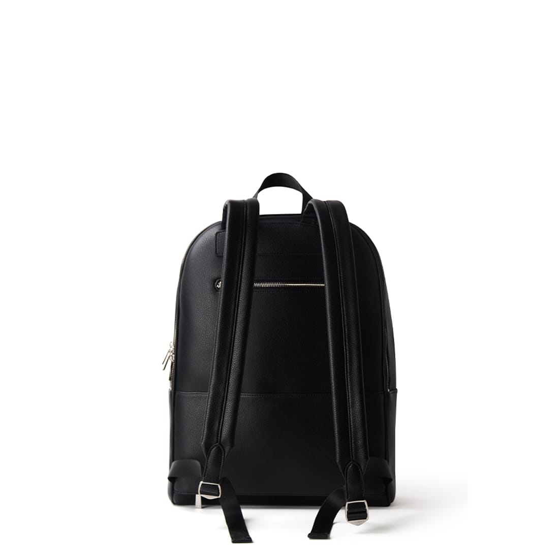 The Emerson -  Black Vegan Leather Backpack