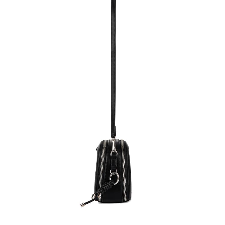 Le Emmy – Sac bandoulière en cuir vegan noir