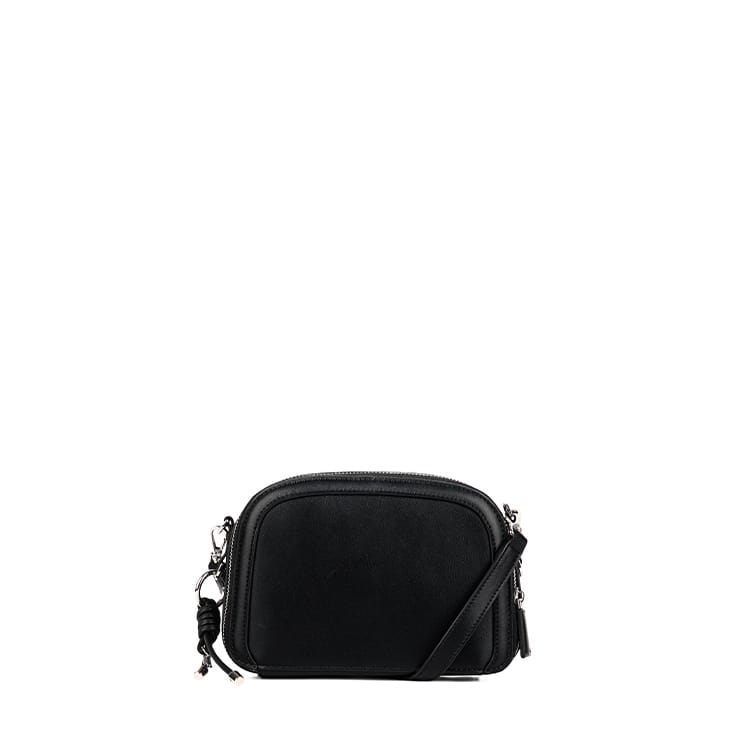 Le Emmy – Sac bandoulière en cuir vegan noir