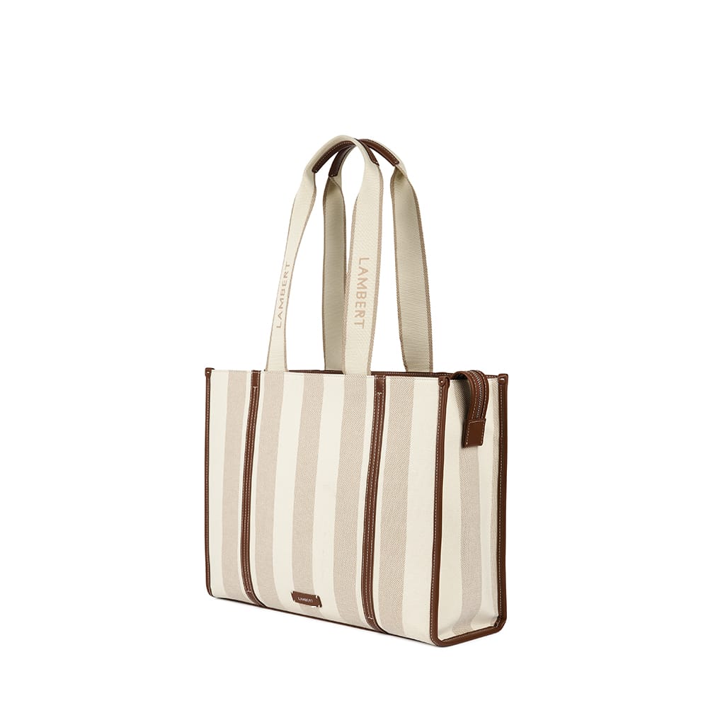 The Erica - Hazelnut Canvas Tote Bag