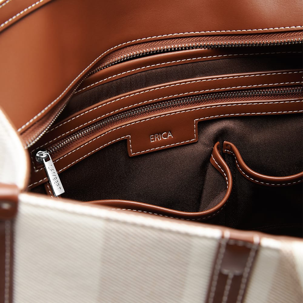 The Erica - Hazelnut Canvas Tote Bag