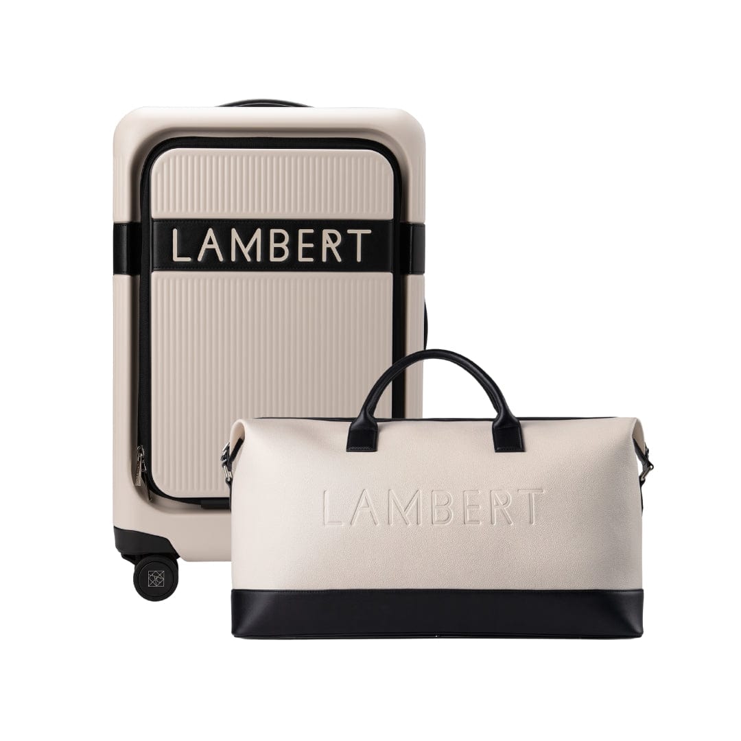 Ensemble voyage - Valise de cabine oyster + Sac de voyage oyster