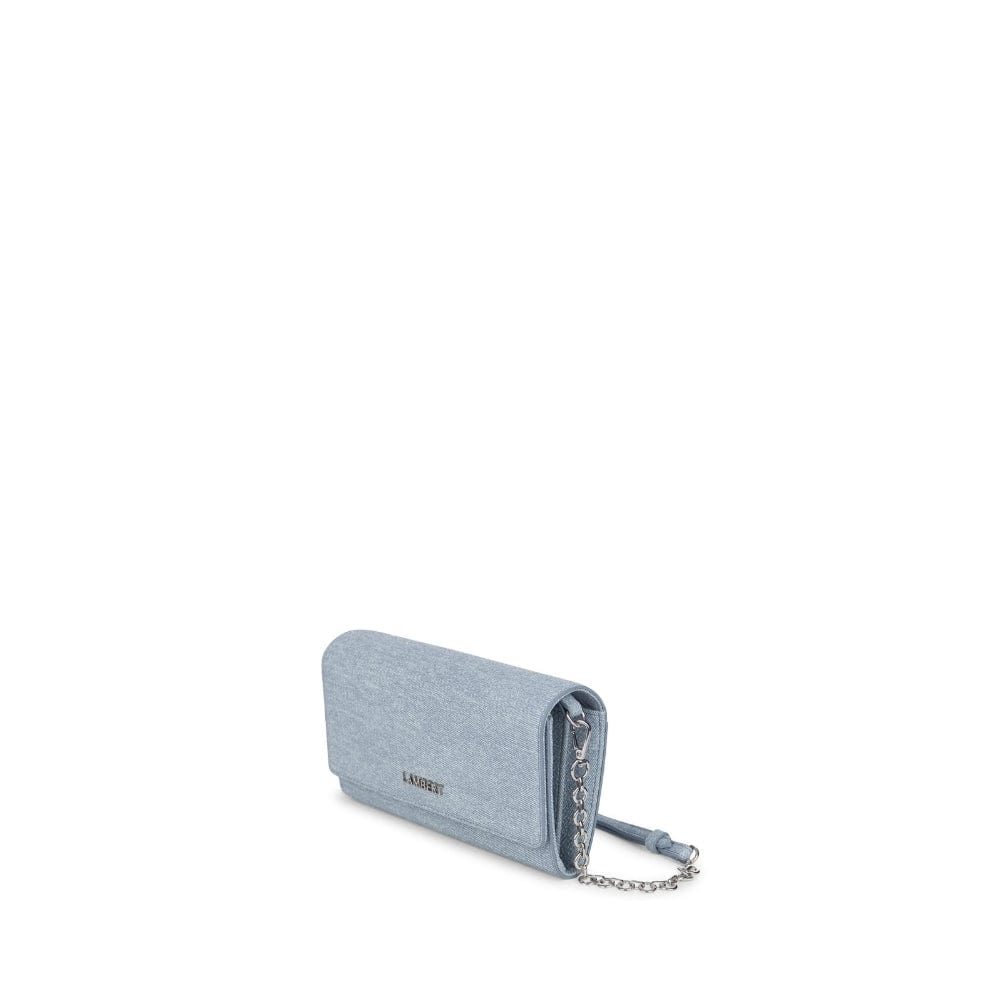 The Felicia - Light Denim Vegan Leather Handbag