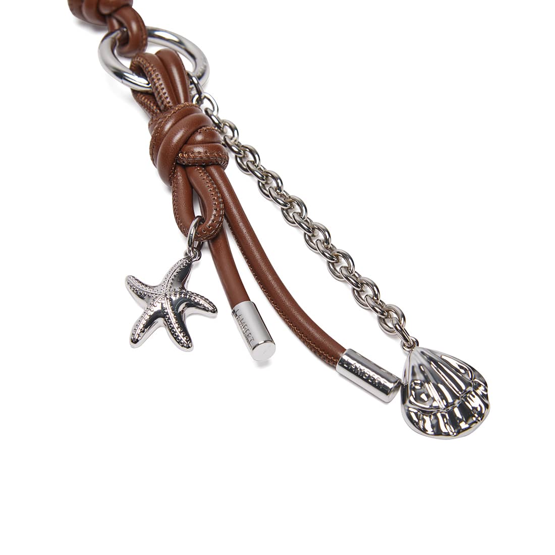 The Fidjji - Hazelnut Vegan Leather Keychain