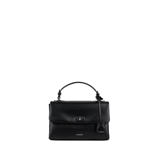 Le Freya- Sac à main 2-en-1 en cuir vegan noir