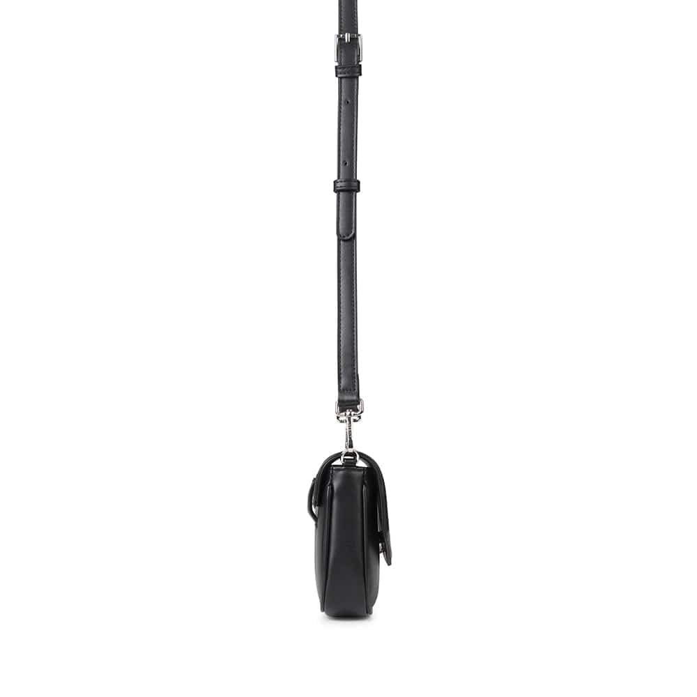 The Gabby - 2-in-1 Black Vegan Leather Handbag