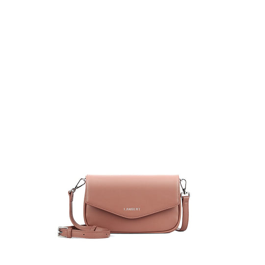 Le Gabby - Sac à main 2-en-1 en cuir vegan clay