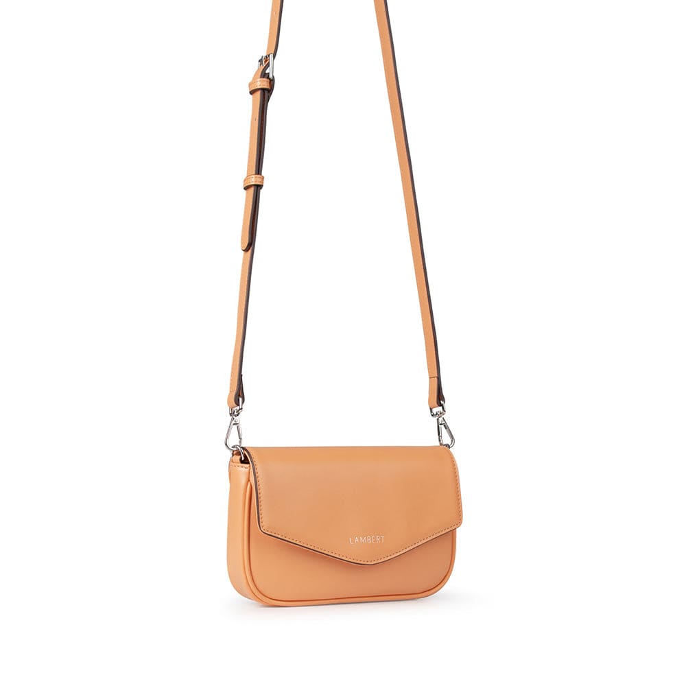 The Gabby - 2-in-1 Peach Vegan Leather Handbag