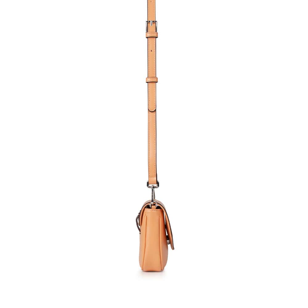 The Gabby - 2-in-1 Peach Vegan Leather Handbag