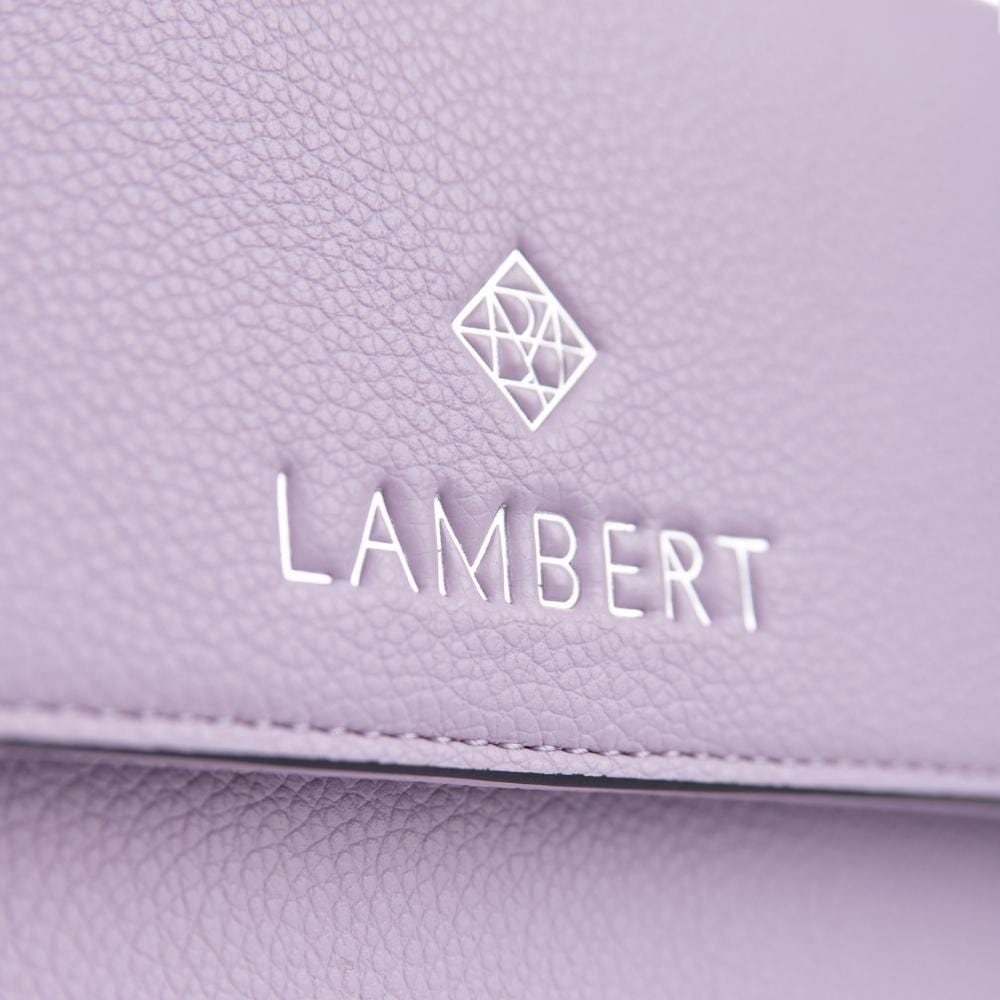 Le Gabrielle - Sac à main 3-en-1 en cuir vegan lavender