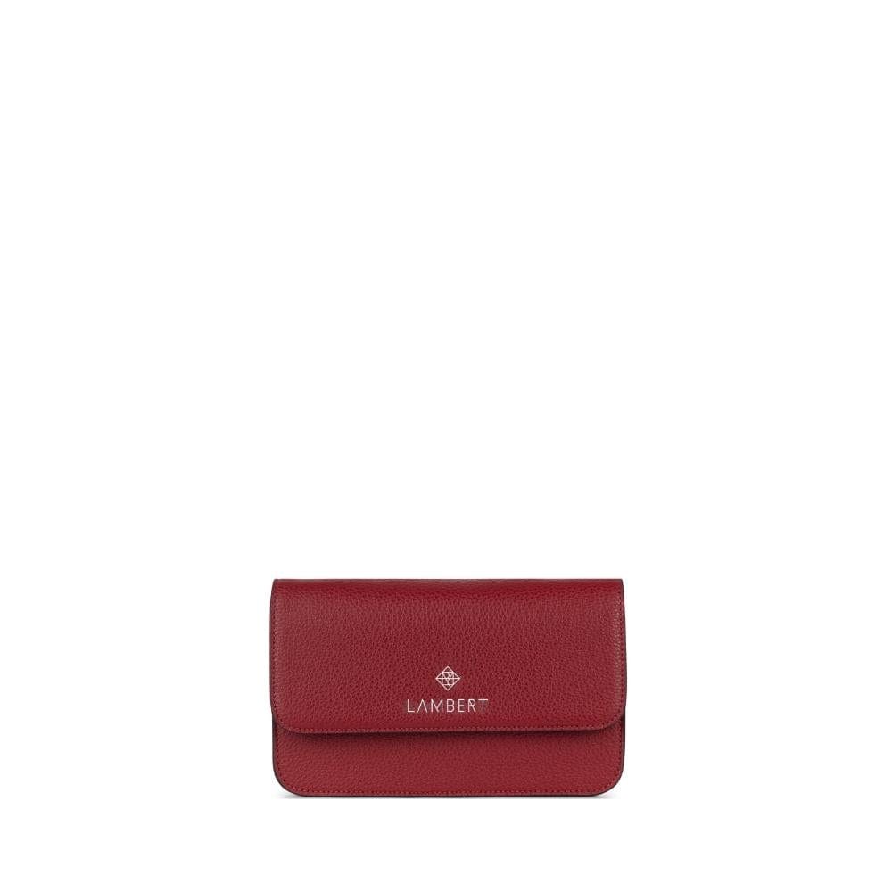 Le Gabrielle - Sac à main 3-en-1 en cuir vegan rouge