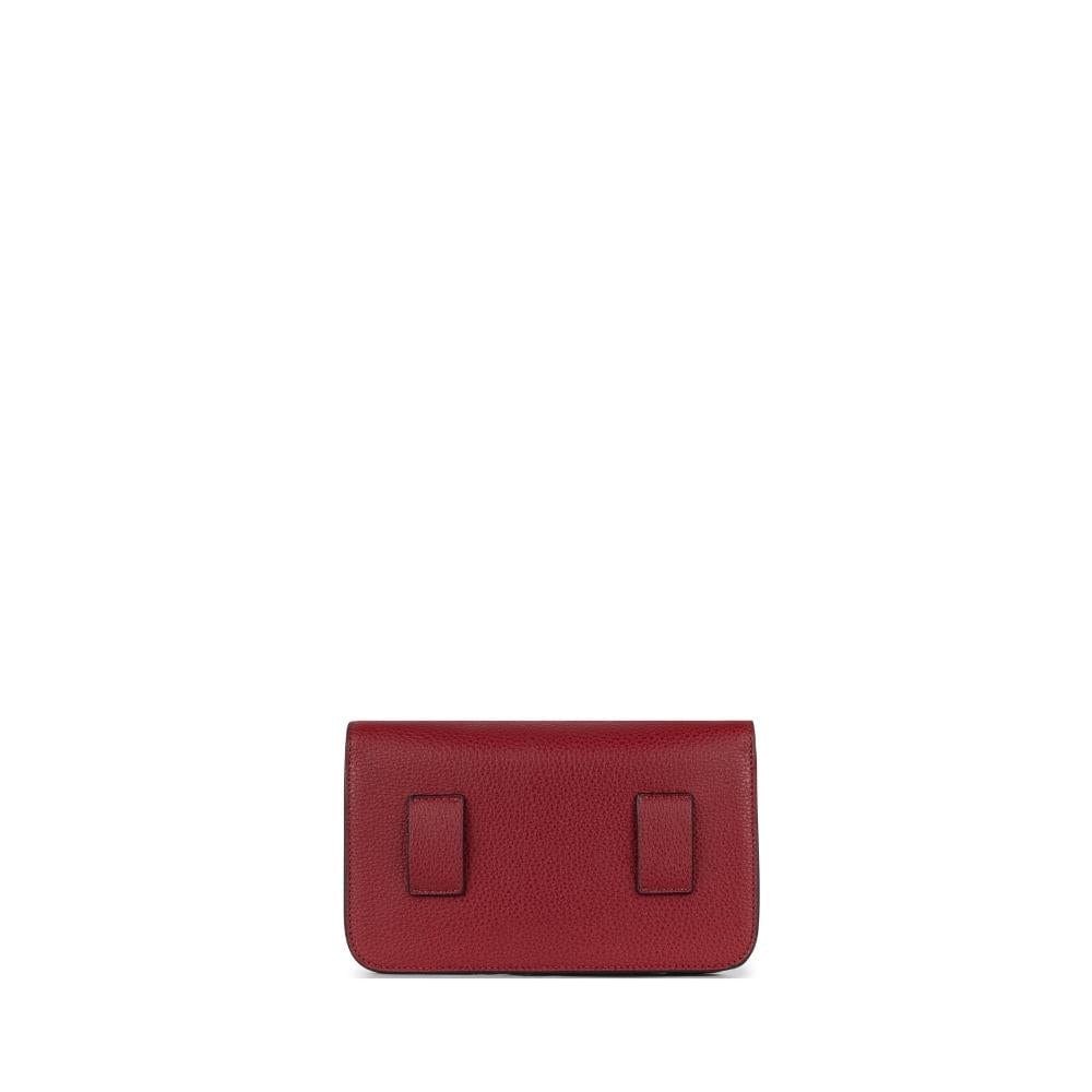 Le Gabrielle - Sac à main 3-en-1 en cuir vegan rouge